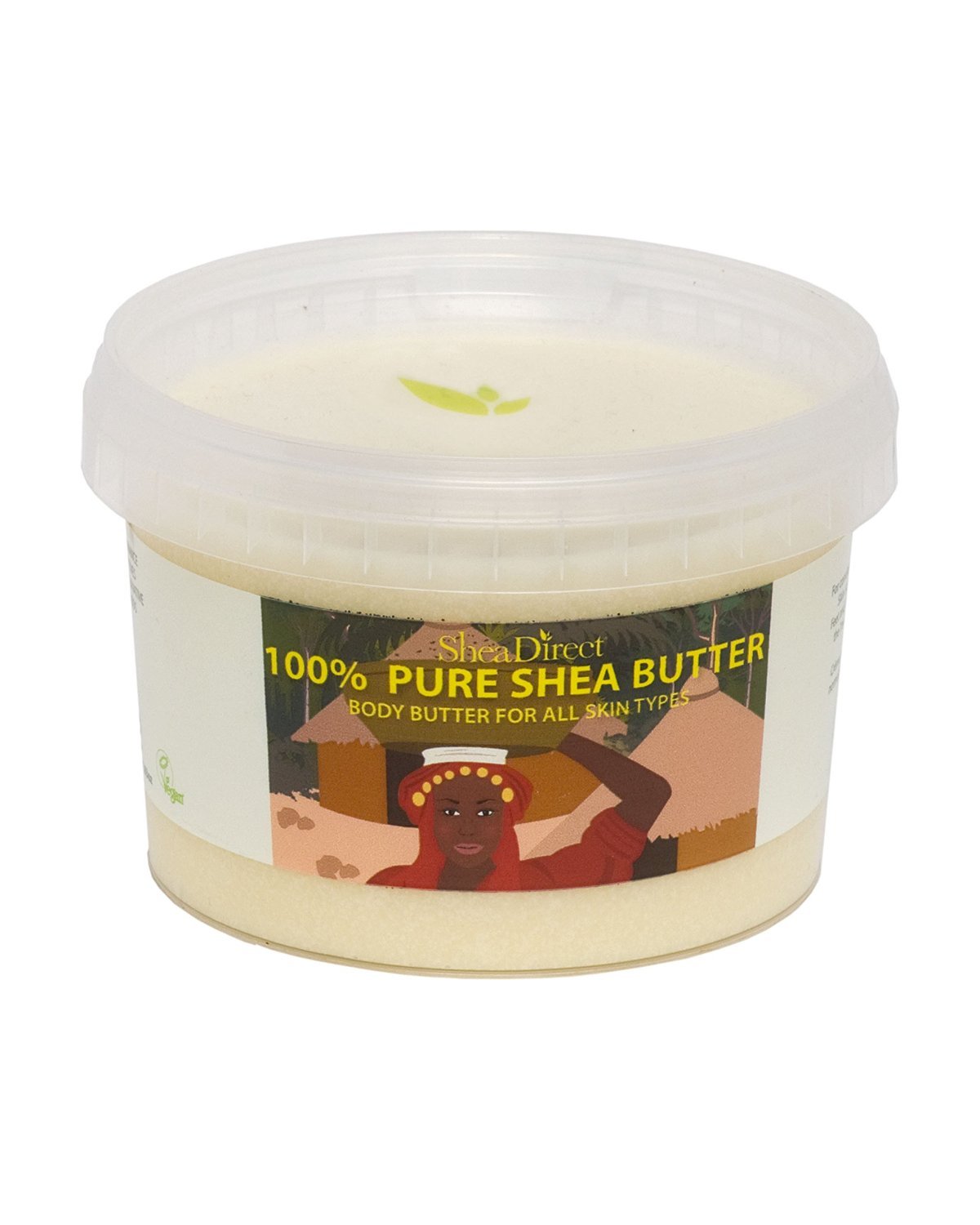 Organic Unrefined Shea Butter for Conditioning Sensitive and Dry Skin Baby Skin Salve Treatment of Eczema Psoriasis and Damaged Skin(500grams)