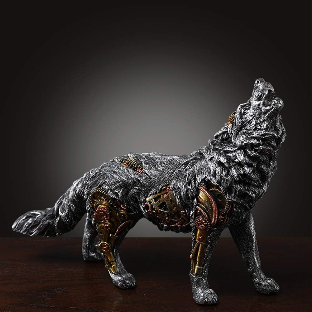 オオカミ　狼　大神　彫刻　木彫り　カービング　アンティーク　動物　フィギュア オオカミ 狼 大神 彫刻 木彫り カービング アンティーク 動物