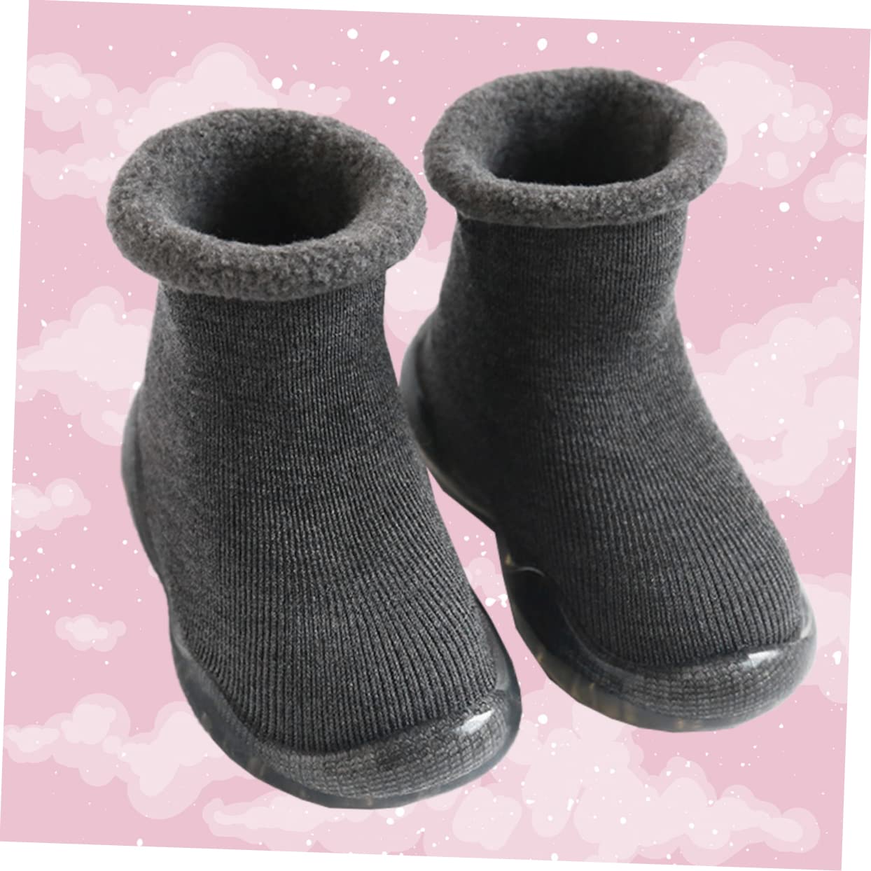 GALPADA 3stücke Cotton Slipper Socken Mit Rutschfestem Warme Babysocken Für Winter Fußbekleidung Für Kleinkinder Innensohle