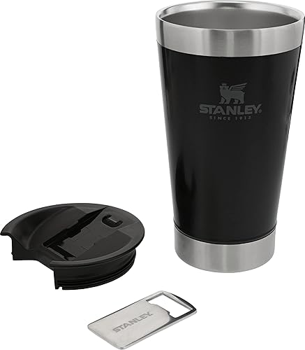 Miniatura 8 de Stanley Classic Stay Chill. Vaso térmico con aislamiento al vacío, vaso para cerveza de acero inoxidable de 16 onzas, con destapador de botellas