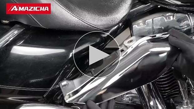 Amazon.com: Amazicha Chrome Mid Frame Air Deflector