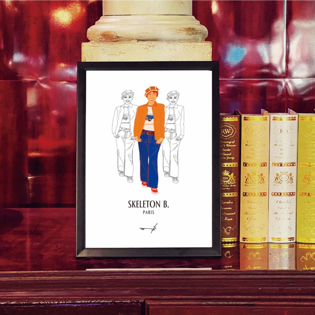 Amazon.co.jp: ポスター A4 アートポスター Woman 03 カラー 人物像