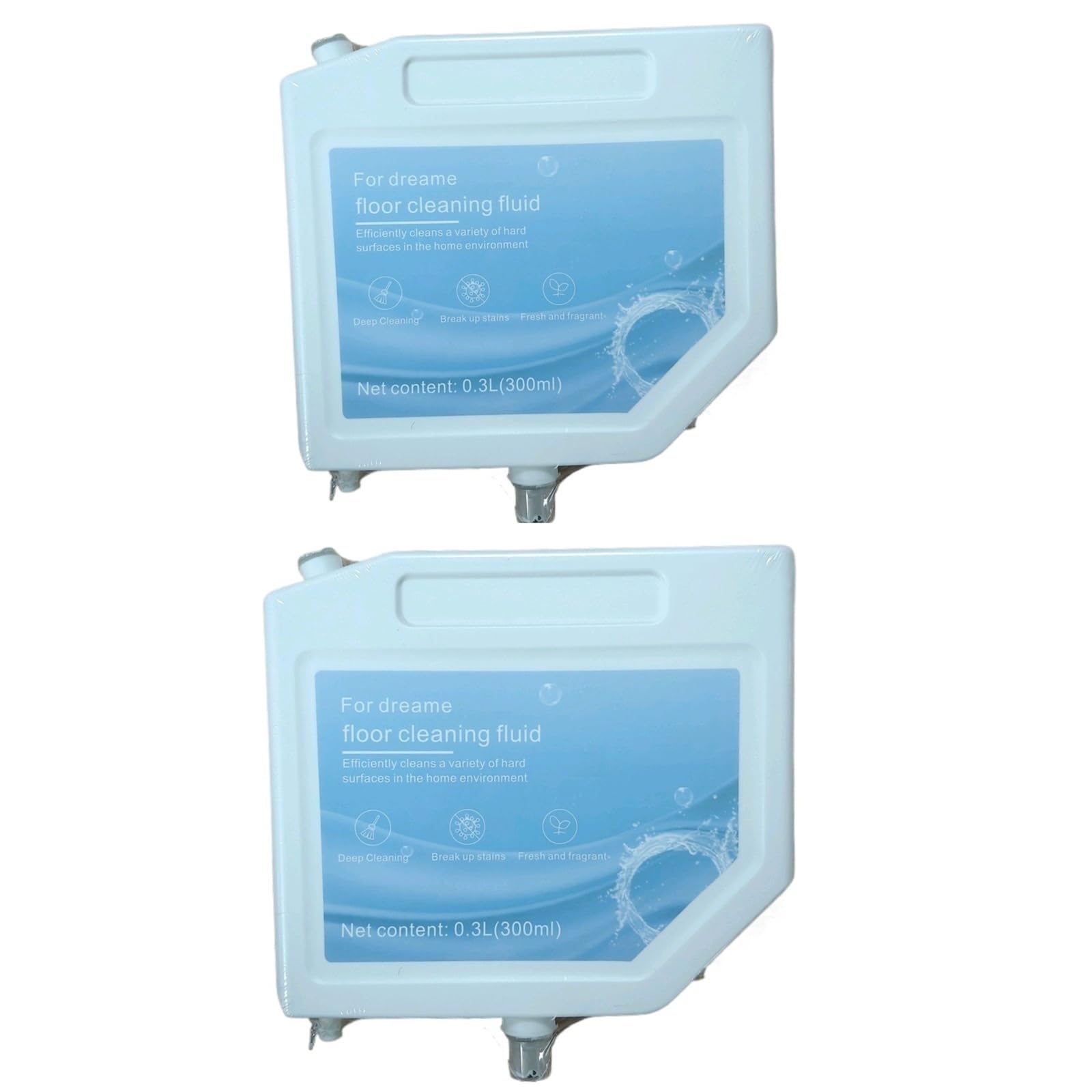 Liquido Per La Pulizia Dei Pavimenti, 300ml (10.1fl Oz). Compatibile per Dreame L10s Ultra / S10 / S10 Pro / S10 Plus. Soluzioni Di Pulizia Multi-superficie, Soluzione Detergente Per Pavimenti.(2PCS)