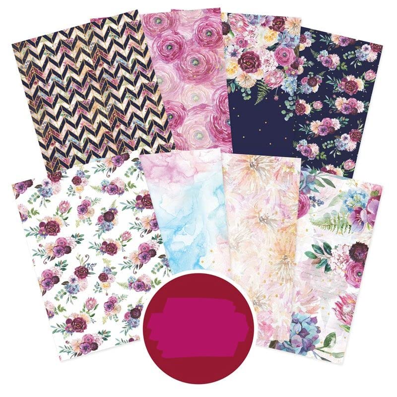 Motifs marins A4 Hunkydory Crafts pour scrapbooking et carterie creative