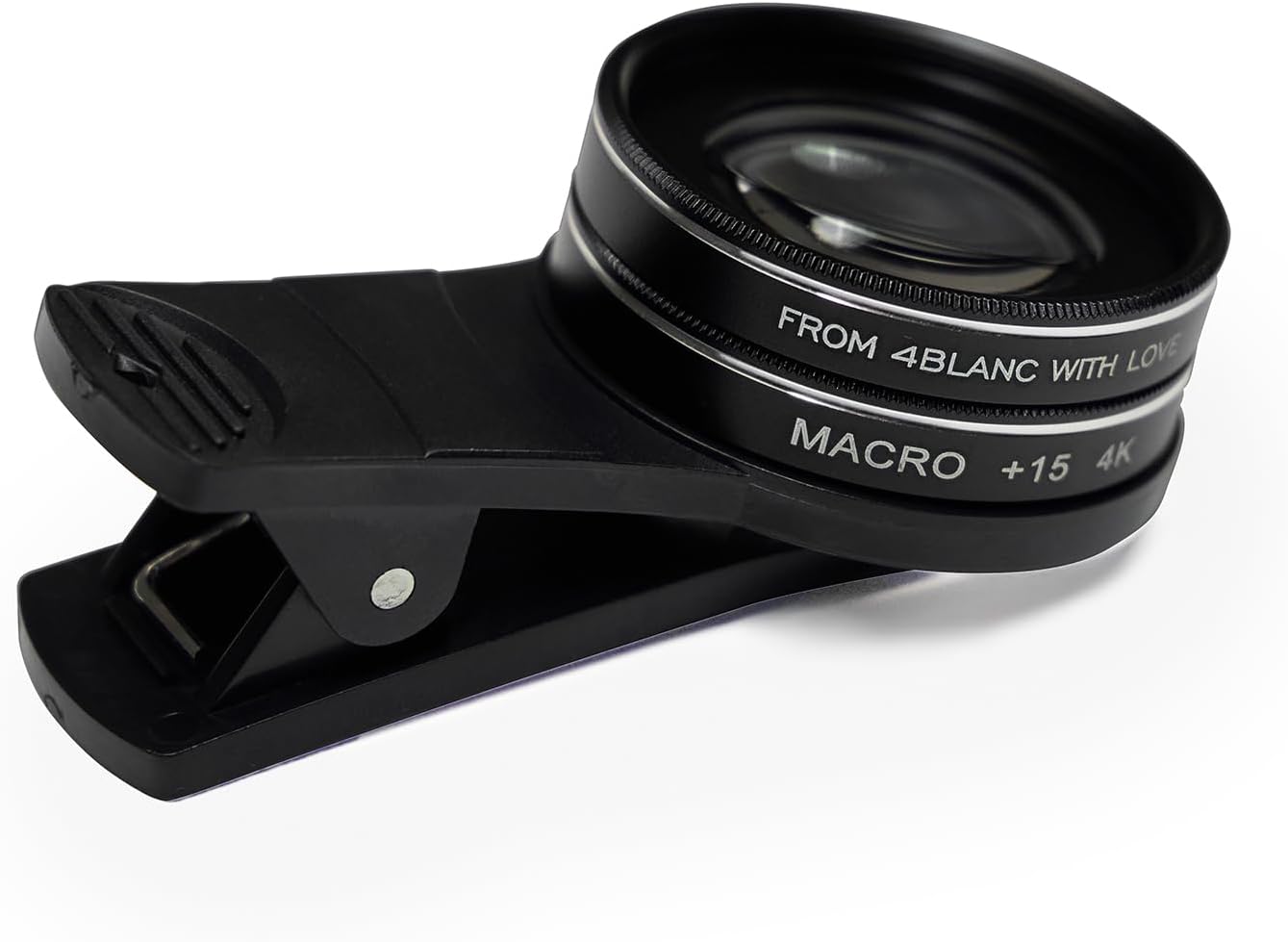 4BLANC® External Macro Lens Kit with Mount for Any Smartphone