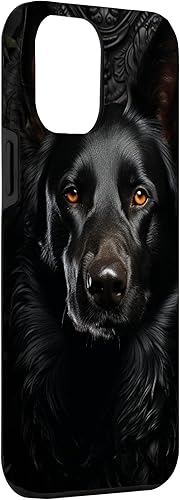 Miniatura 3 de Funda para iPhone 13 Pro Max Black German Shepherd