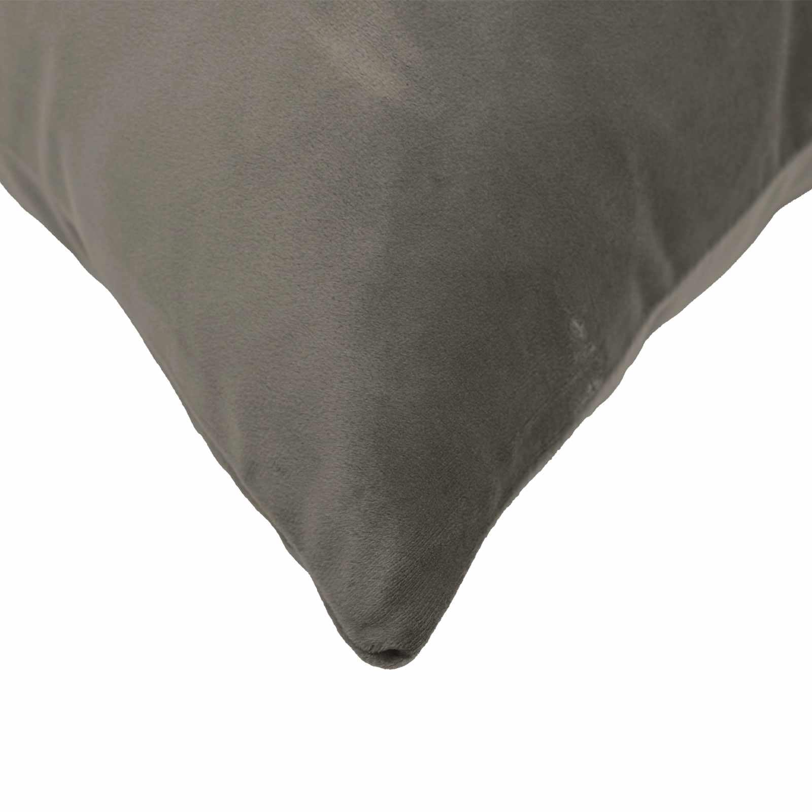 vidaXL Poszewka na poduszkę 12 pcs HEERLEN jasnoszary 50 x 50 cm Welur