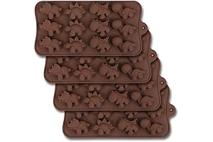 homEdge Dinosaur Candy Molds - Your Gateway to Enchanting Chocolatey Creations