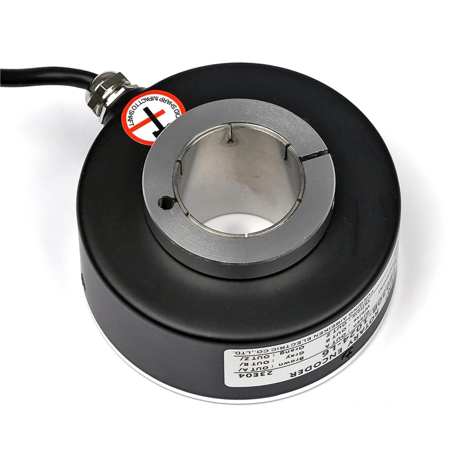 Przemysłowy koder obrotowy 100MMOD z koderem przyrostowym z wałkiem przelotowym 30/45 MM 100 ~ 5000PPR (1000 Ppr,30MM Shaft-Complementary Output)