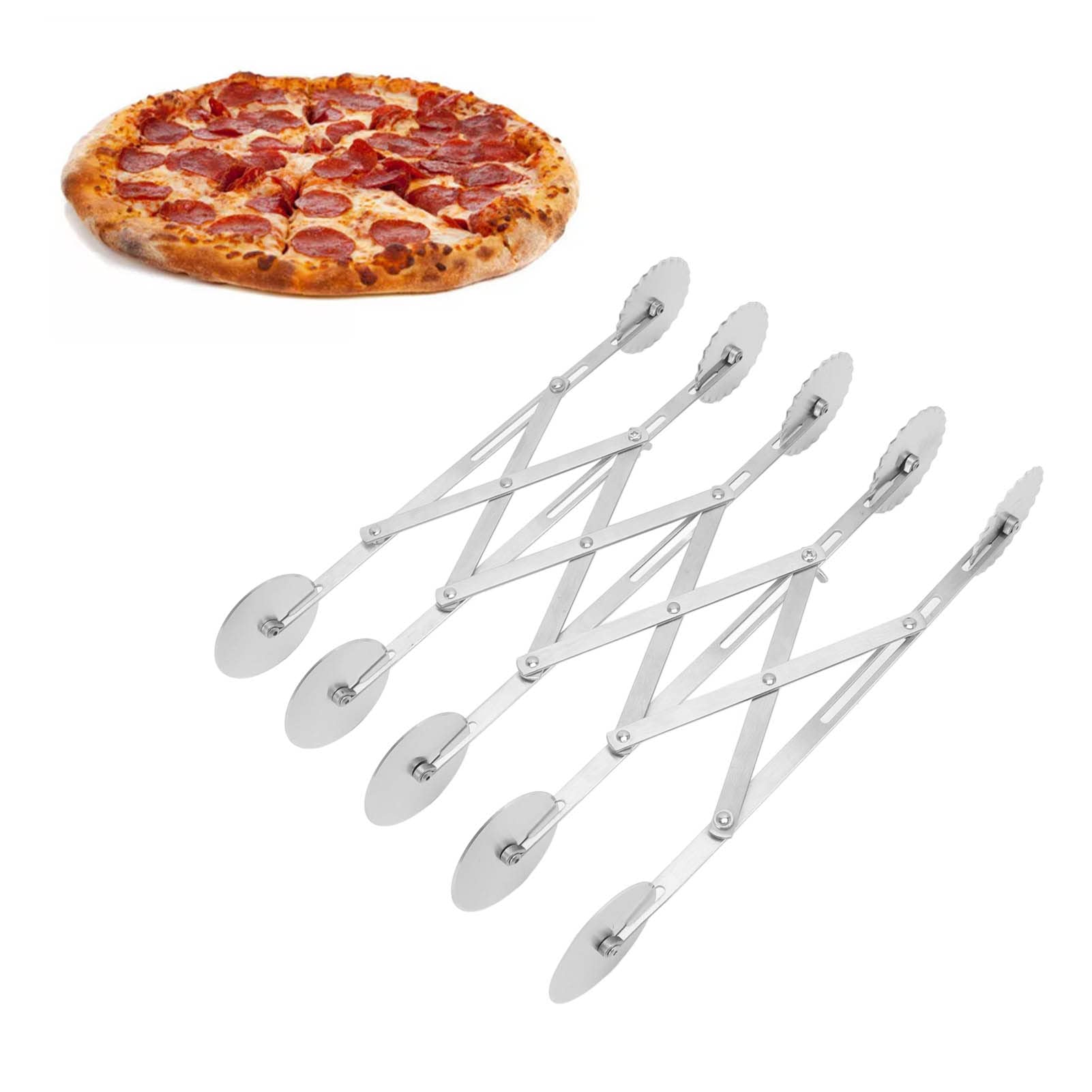 5-Kołowa Cięcia Ciasta, Nierdzewna Cięcia Ciasta Do Pizzy Akcesoria Kuchenne Do Pieczenia Ciastas