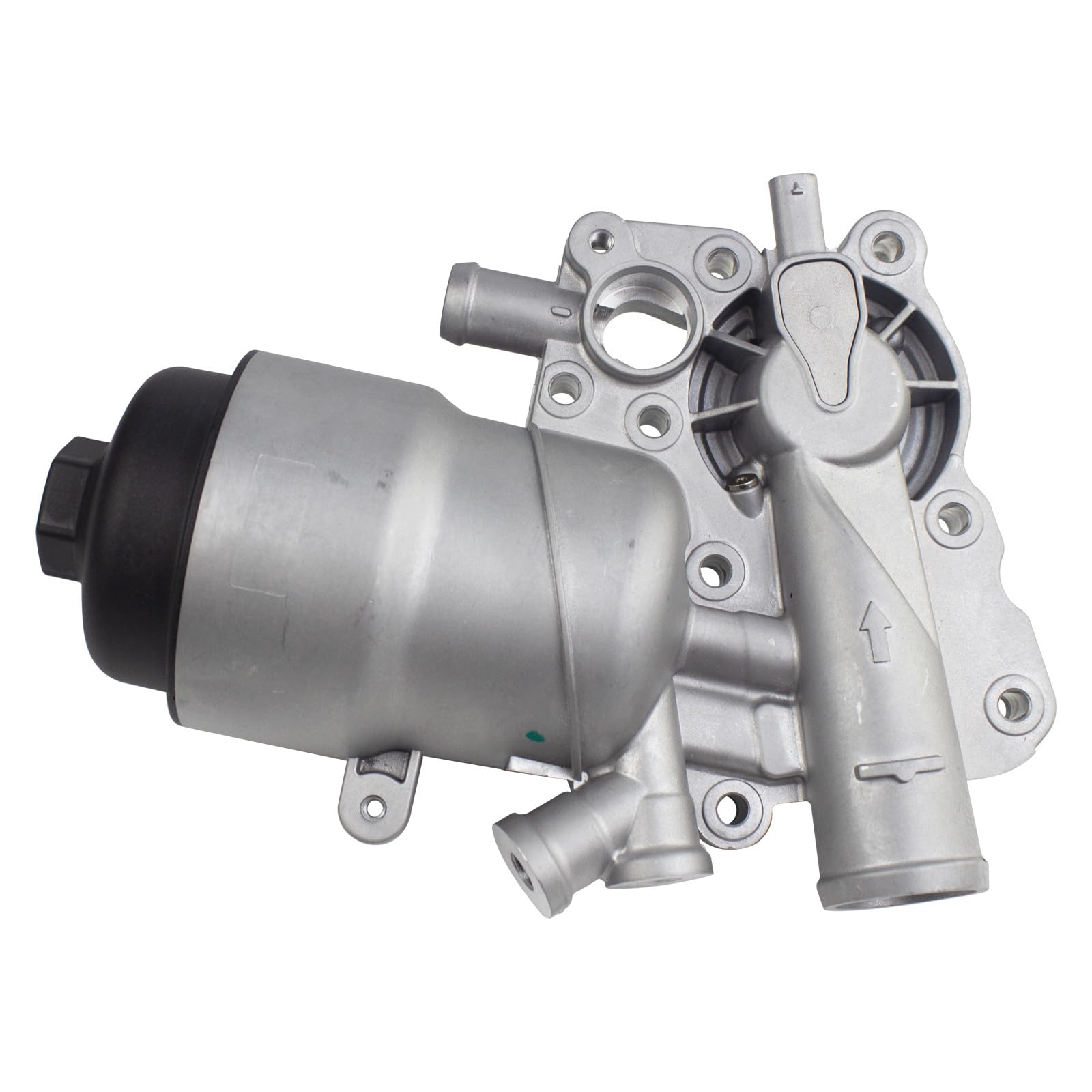 Photo 1 of FBXINTUM Upgrade Aluminium Oil Filter Housing Assembly compatible with Porsche Audi Q7 A6 A7 A8 Q5 Q7 3.0L TDI