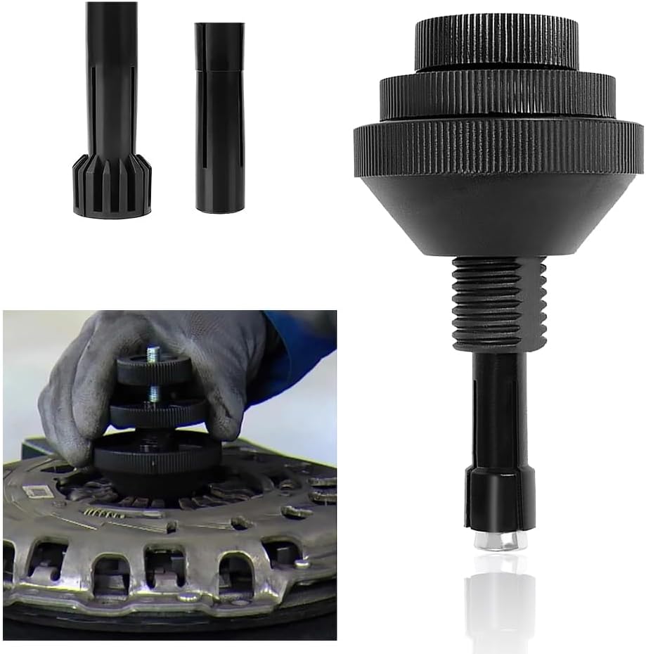 OFBAND Clutch Alignment Tool,Universal Car Alignment Tool Kit for Most Cars and Light Trucks Clutch,Car Accessories Single Disc Clutch Alignment Plates Tool with 2 Plastic Sleeve