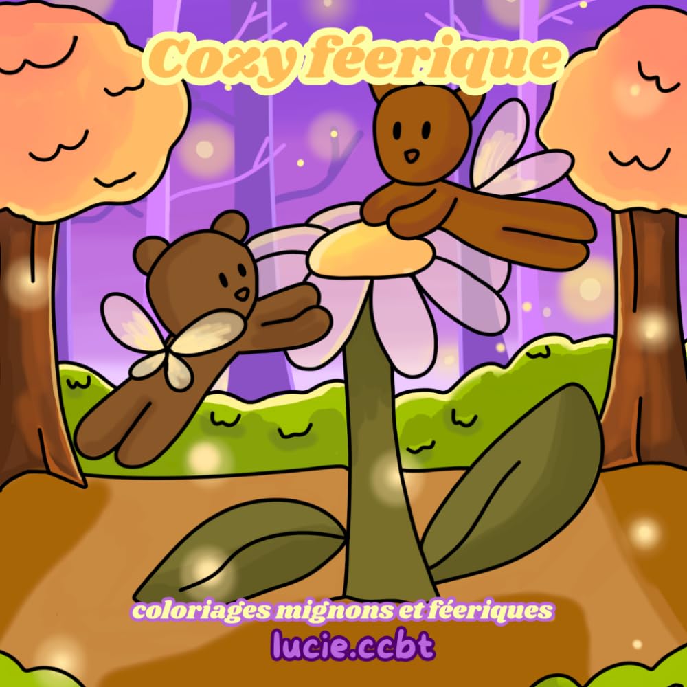 Cozy féerique: coloriages mignons et féeriques