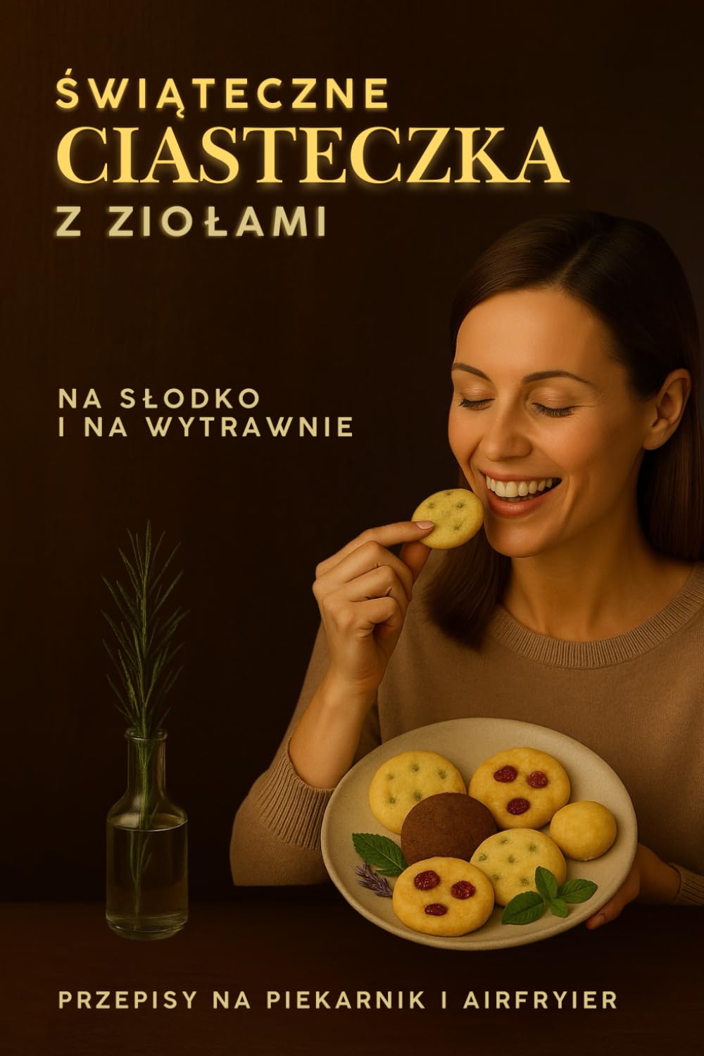 Świąteczne Ciasteczka z Ziołami: Na słodko i na wytrawnie · Przepisy na piekarnik i AirFryer
