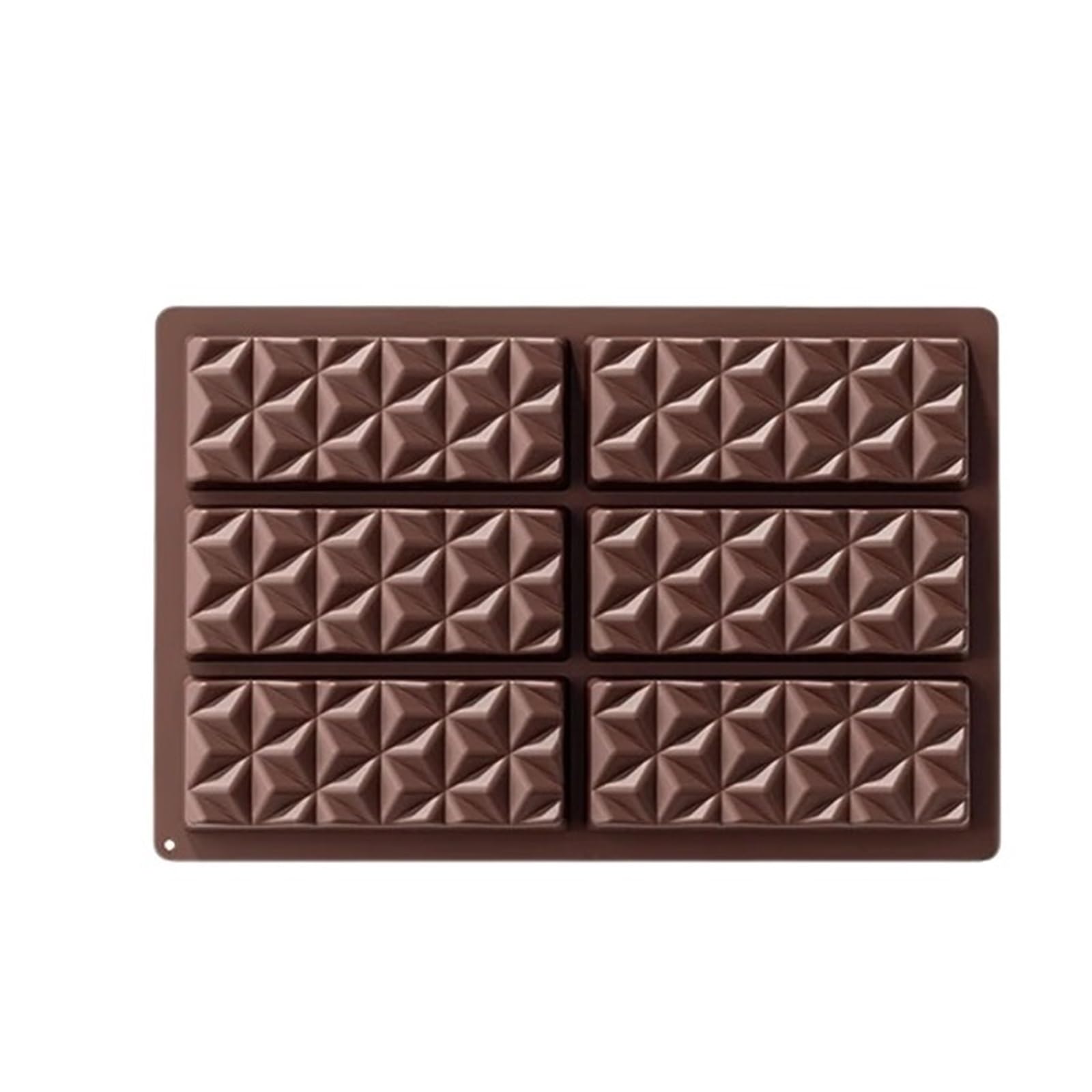Juego de 4 moldes for barras chocolate, fáciles desmoldar y antiadherentes, ideales for hacer con proteínas Para Repostería Y Postres(Style04)