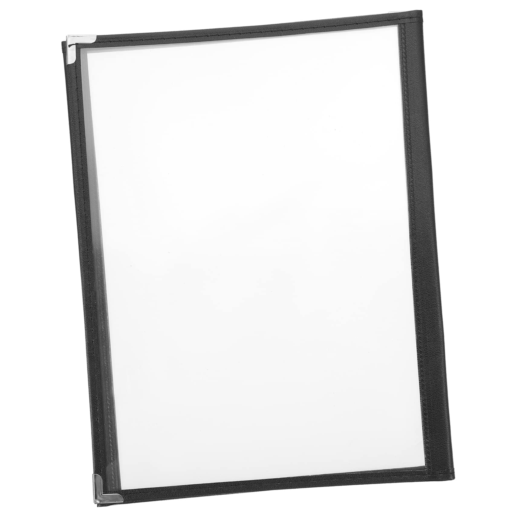 Unomor 1pc Recipe Folder Menu Board for Restaurant Recipe Book Holder Recipe Binder Planner Binder Menu Sleeve Menu Folder Menu Holder Cover Restaurant Menu Book Folder Transparent