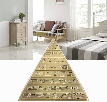 Amazon.co.jp: エジプトピラミッド型灰皿、カバー付きメタル灰皿