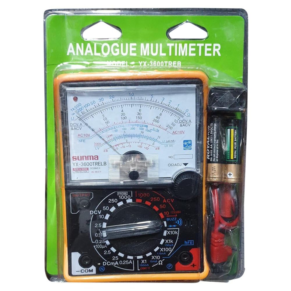 Gilhot® YX-3600TREB Analogue Multimeter - High Precision, Durable, and Reliable Electrical Measuring Tool.