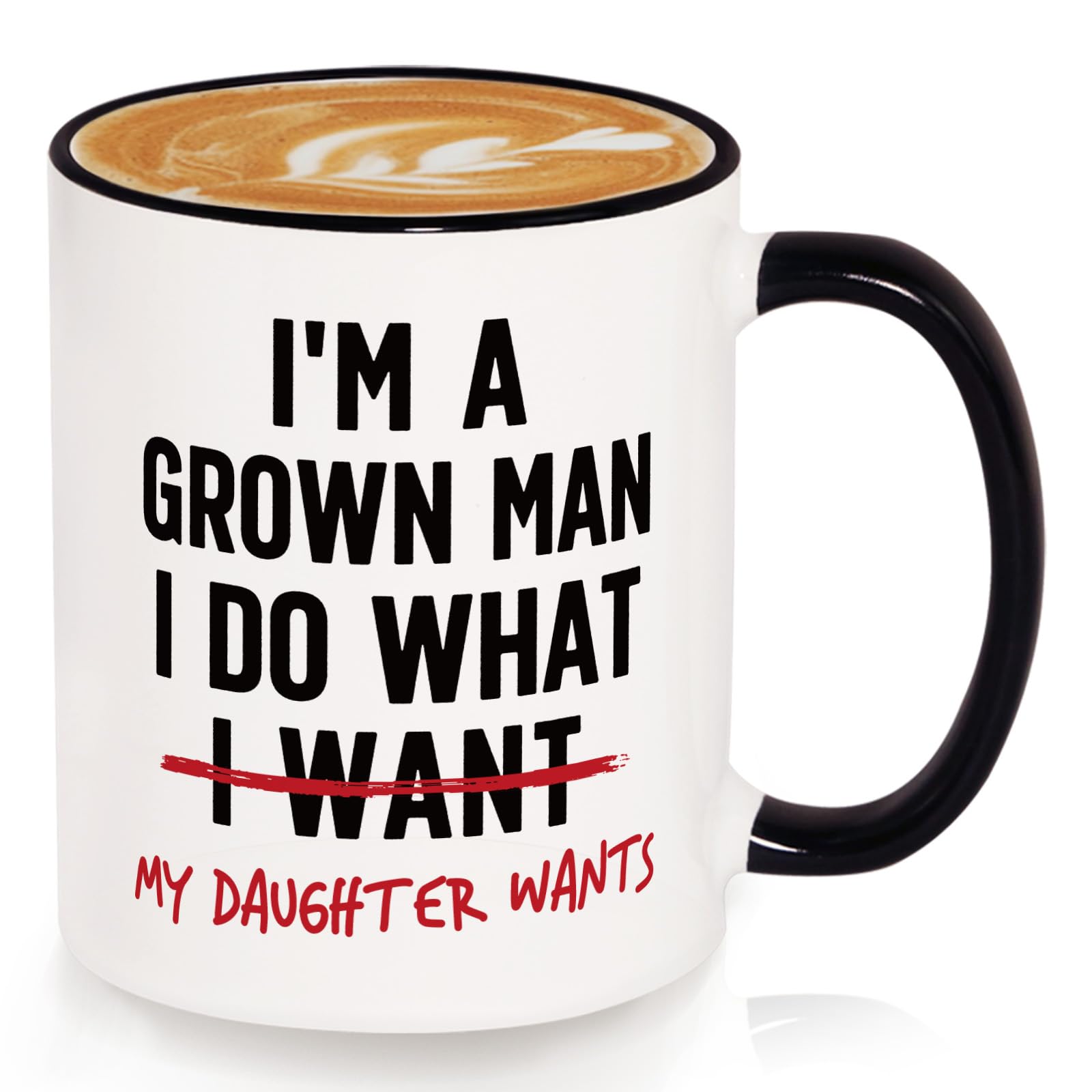 Aurahouse Funny Girl Dad Gifts Mug, Dad Gifts from Daughter