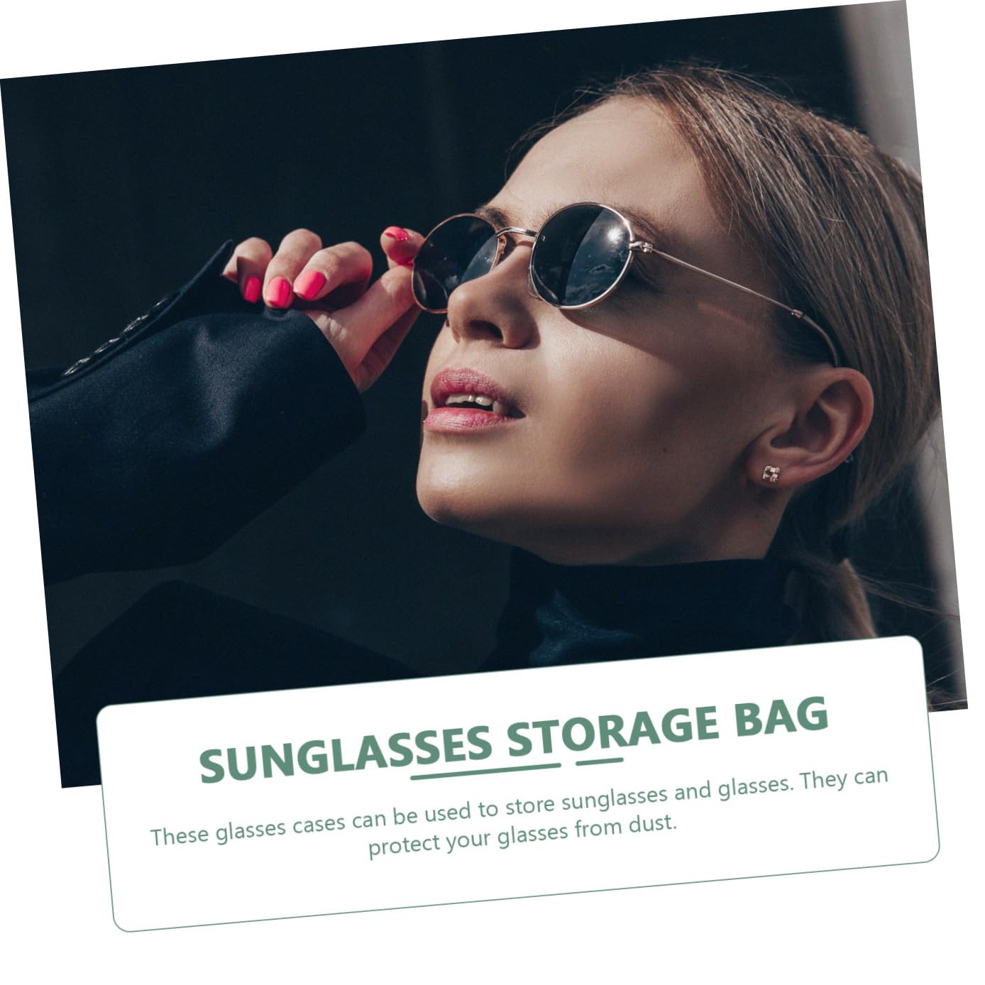 Holibanna Brillentasche Faltbares Brillenetui Für Damen Sonnenbrillenetui Brillenetui Reise Sonnenbrillen Organizer Weiche Brillen Aufbewahrungstasche Sonnenbrillen Etui Sonnenbrillen