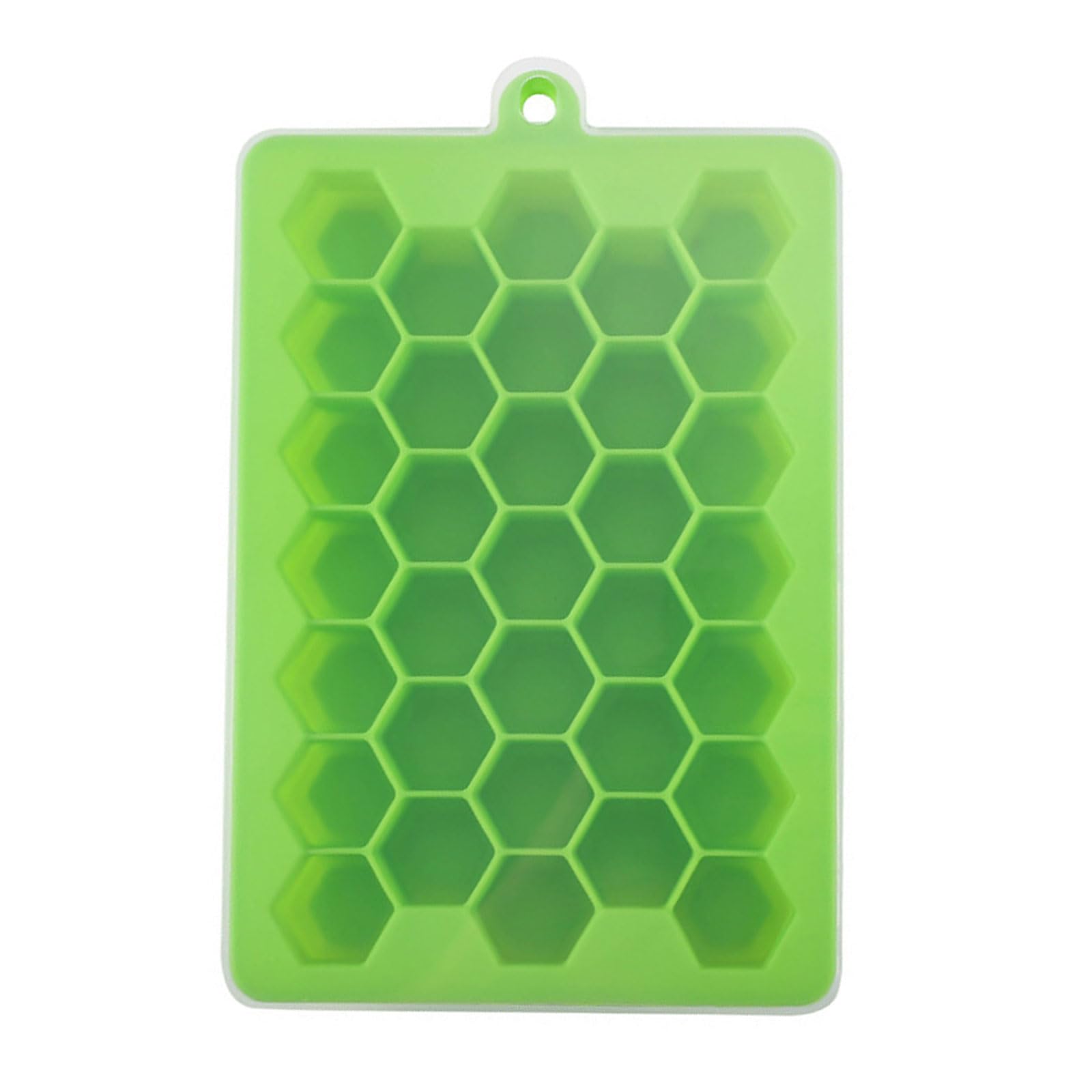 Obotsnoi 33 Grids Ices Cube Tray with Lid Easily Release Ices Cube Molds 33 Grids Tray for Whiskies Drinkers, Barten for Freezers Easily Release