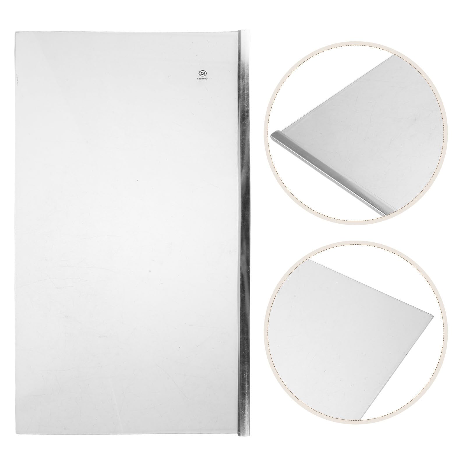 Estante de Vidrio de Repuesto para Refrigerador, 420x250 Mm | Vidrio Templado Transparente, Fácil Limpieza y Durabilidad, Hogar Oficina