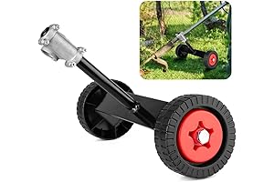 Homaisson Weed Wacker Adjustable Attachment Wheel