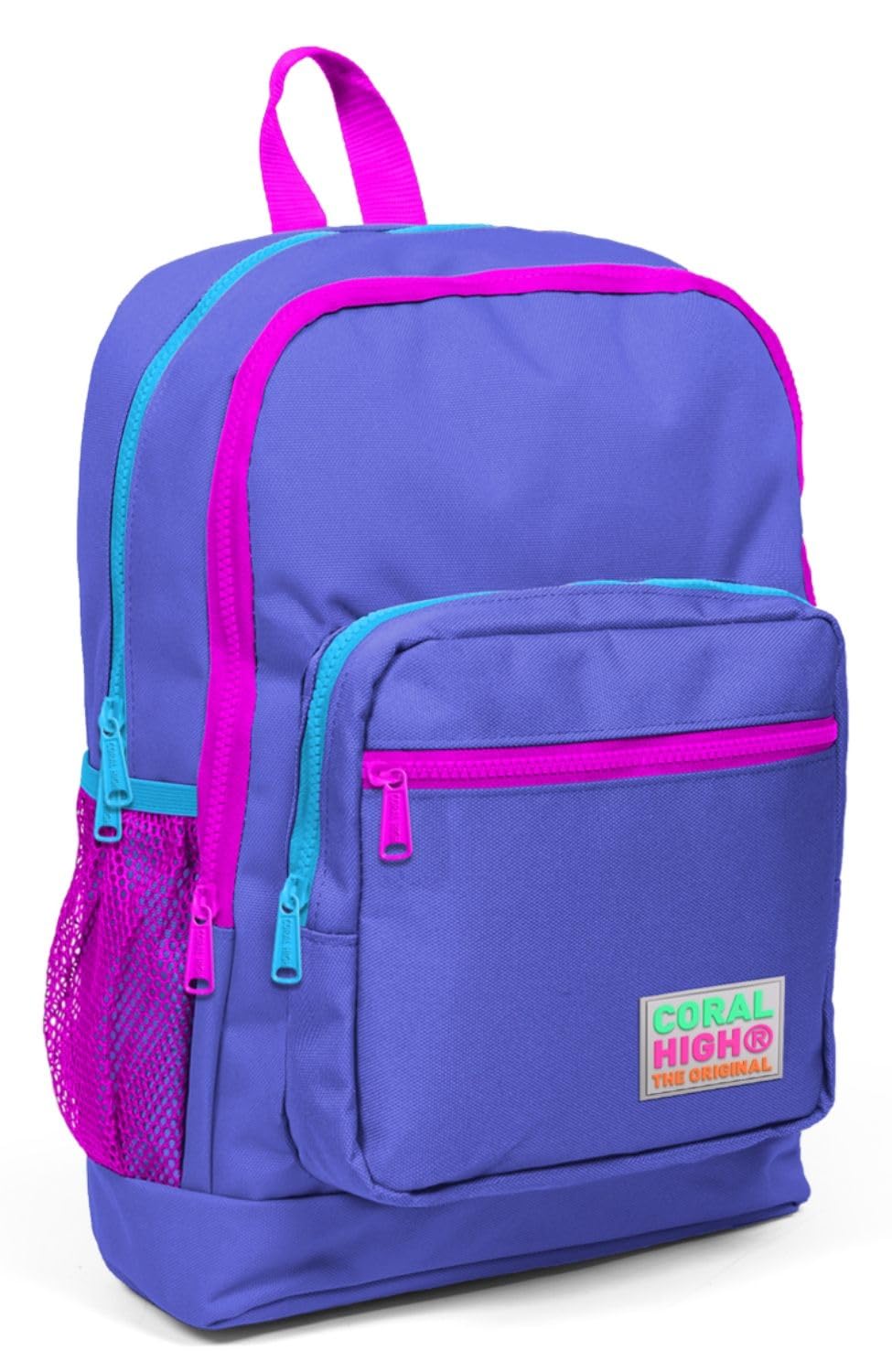 Coral High Dört Bölmeli Mor Desenli İlkokul Çantası 23703