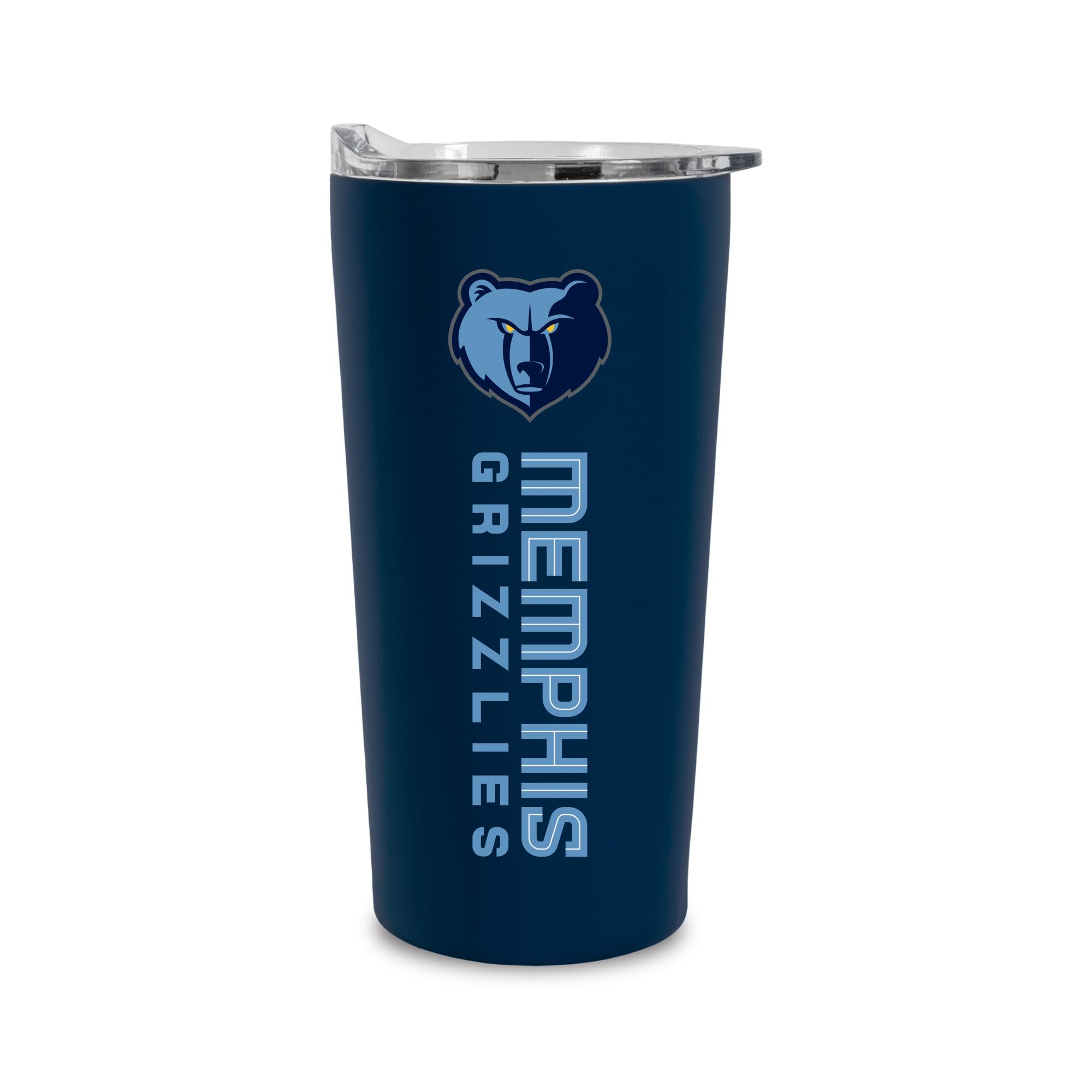 Rico Industries Memphis Grizzlies Nba Basketball 18Oz Soft Touch, Easy Grip Tumbler