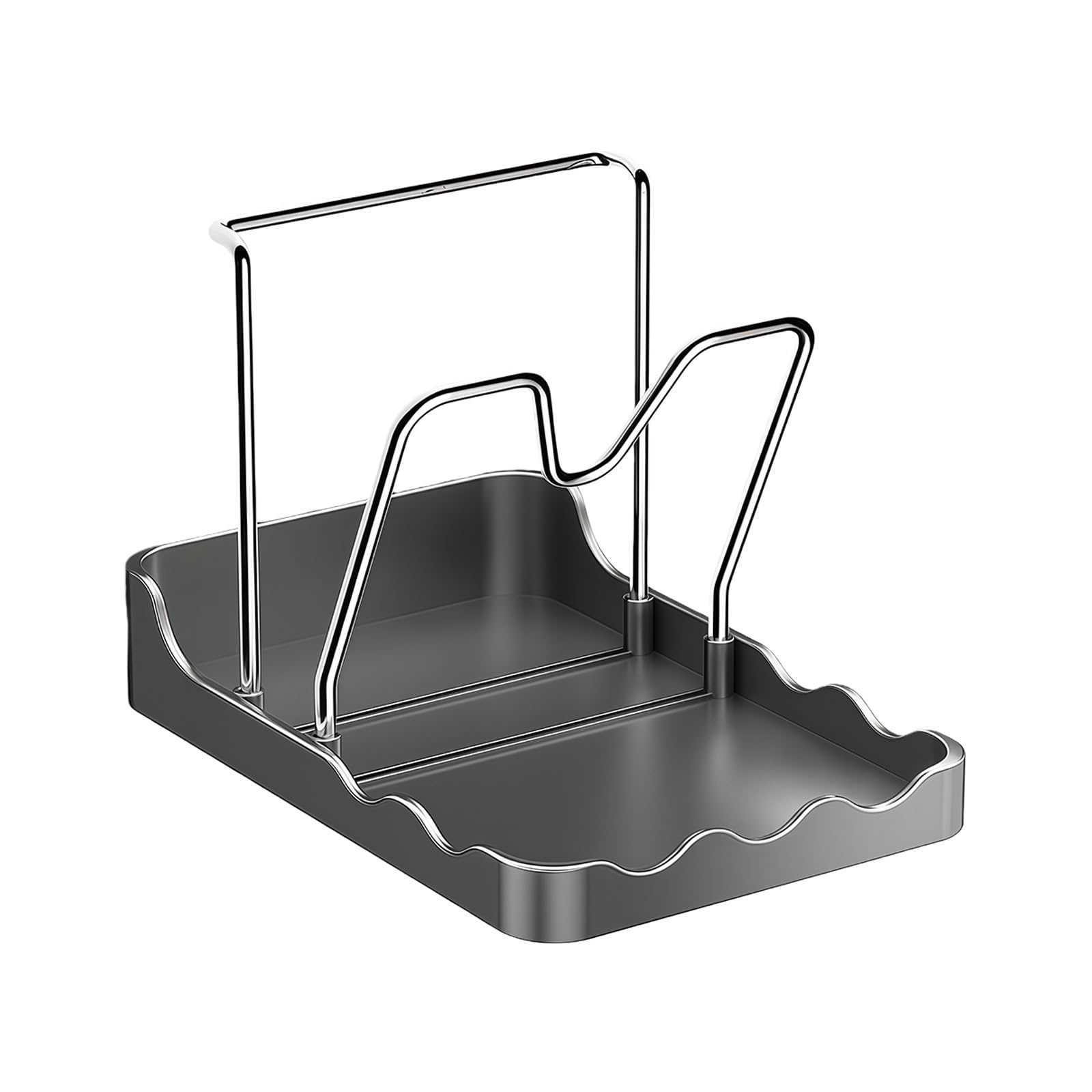 HDOYTXXM Efficient Pots Lid Organizers Stand Vertical for Kitchens Tool Easy to Cleaning Household Rack Stable Structure Homes Use Kitchens Lid Rack