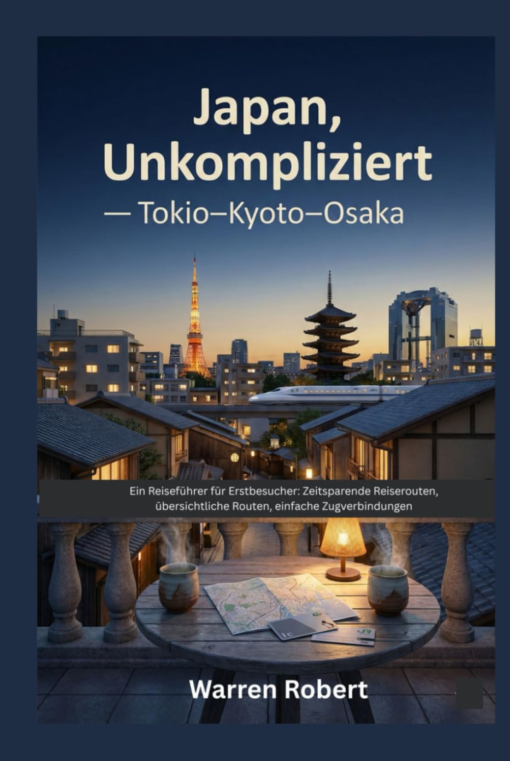Japan, Unkompliziert — Tokio–Kyoto–Osaka: Ein Reiseführer für Erstbesucher: Zeitsparende Reiserouten, übersichtliche Routen, einfache Zugverbindungen
