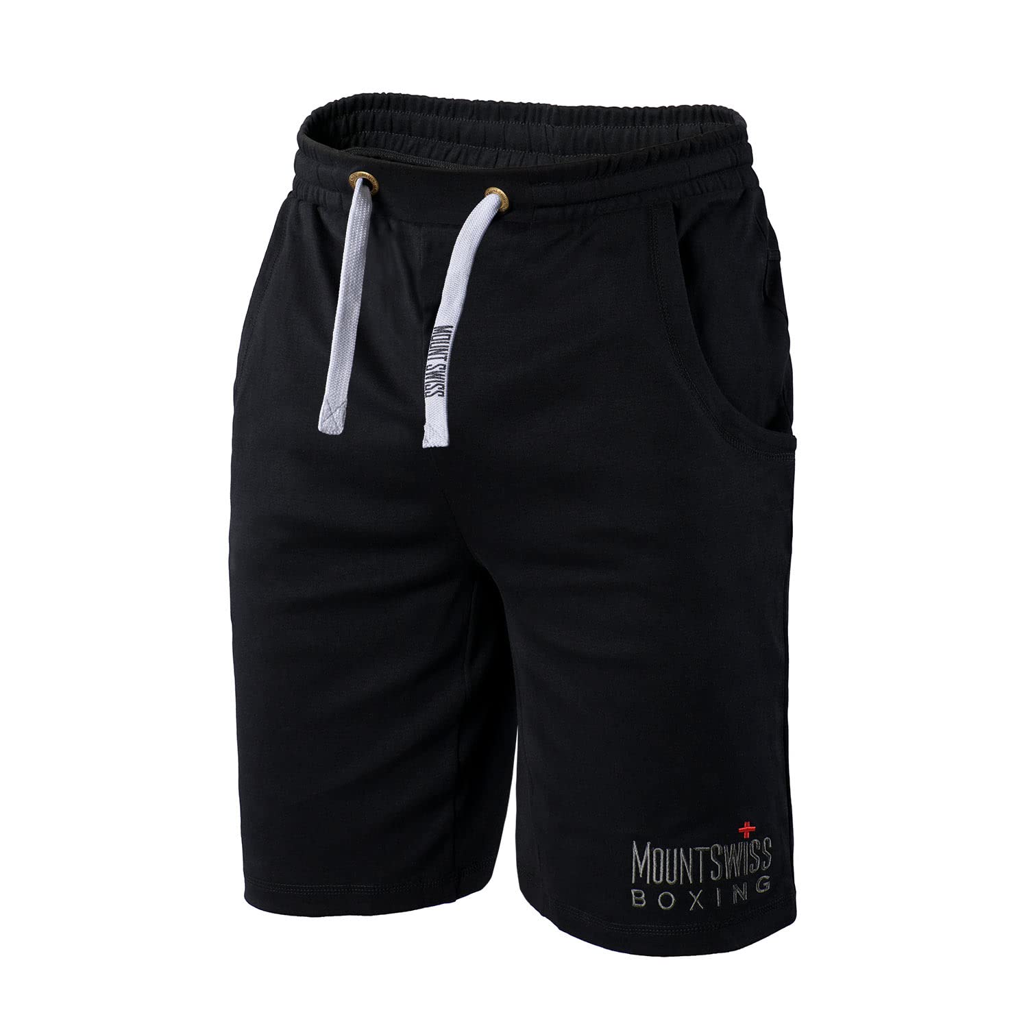 Mount Swiss Herren Shorts bis 8XL 100% Baumwolle große Größen elastischer Bund Taschen atmungsaktiv