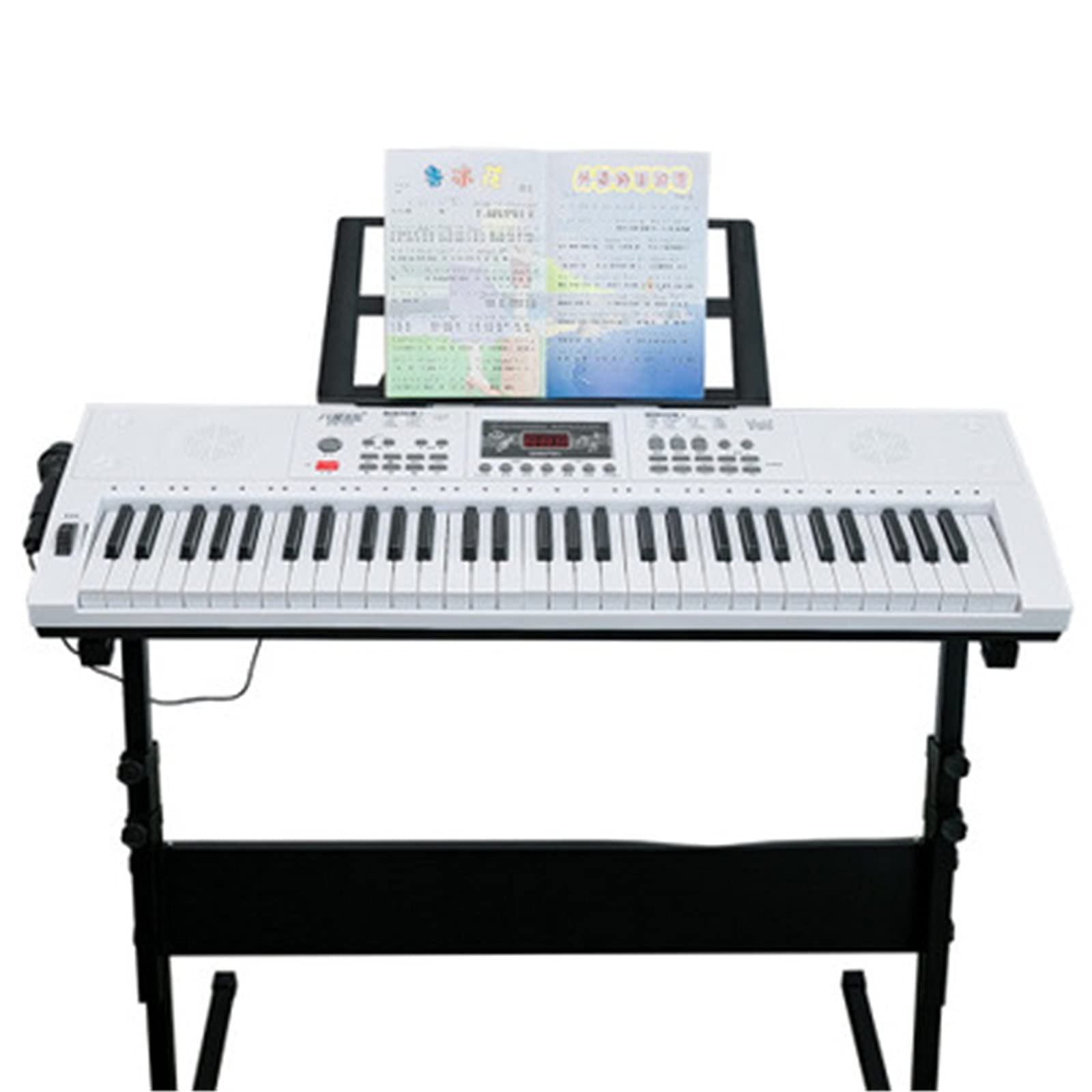 Amazon.co.jp: 電子ピアノ 61キーデジタルピアノキーボードベンチ