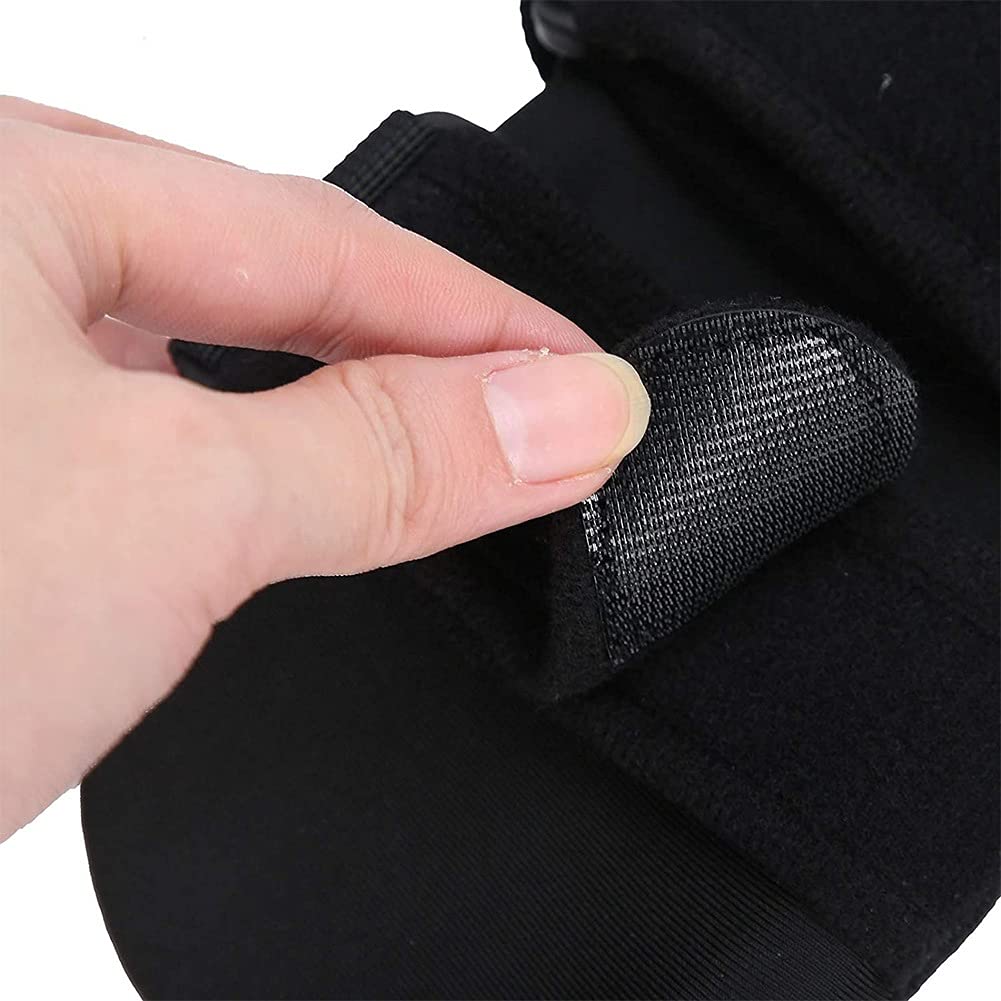 Muñequera Brace Compresión Recuperación Hand Brace Férula de Dedo Transpirable Ajustable Férula de túnel carpiano Desmontable para esguinces Fracturas Hemipléjico Antiespasmo Deportes (Color : Left)