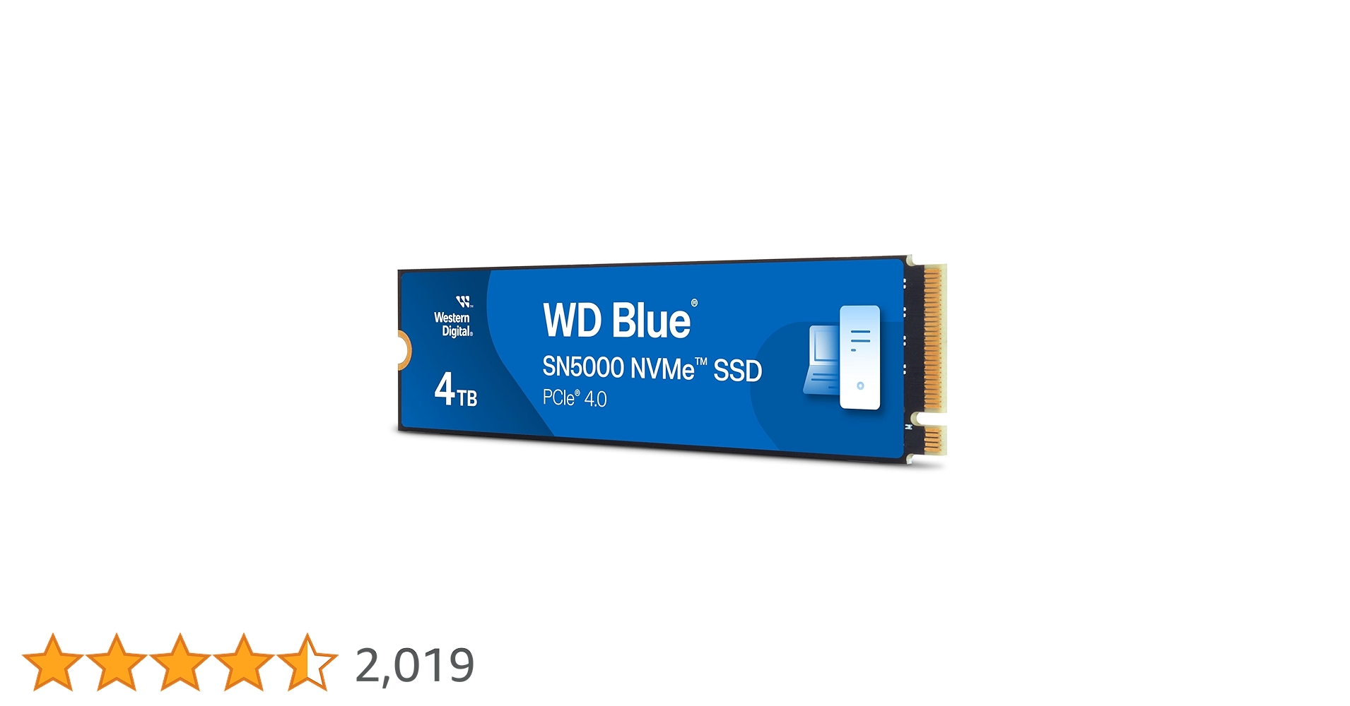 内蔵型SSD WD Blue SN5000 4TB NVMe SSD M.2 2280 Amazon | Western Digital ウエスタンデジタル 内蔵SSD 4TB WD Blue