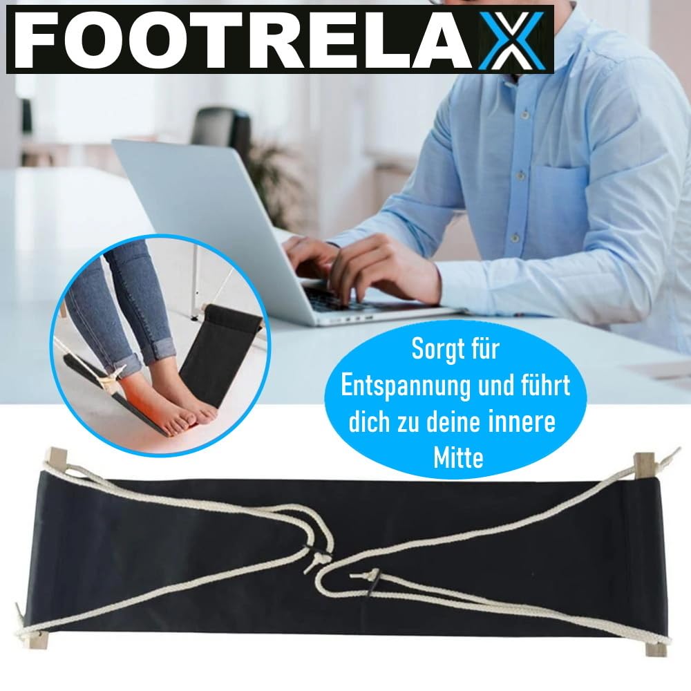 hängematte unter dem tisch FOOTRELAX Tragbare Premium Fuß-Hängematte Büro Schreibtisch, Fußstütze Reise Ablage Mini Garten Halterungssystem:QL3.1 Feature: Lightweight Saugnapf Camping Set, 2