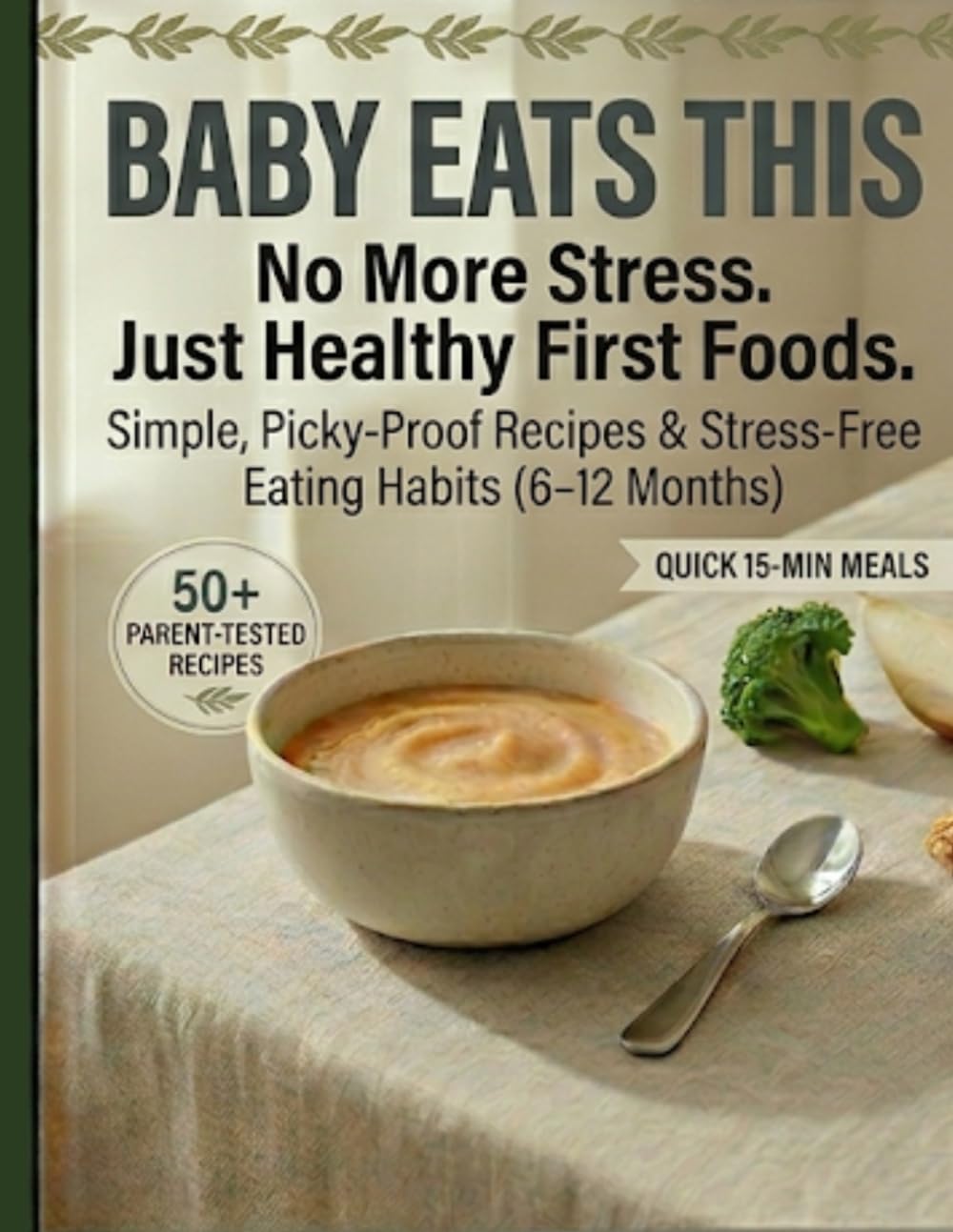Baby-Led Weaning Cookbook for Beginners: The First Milestone: Easy First Foods Your Baby Will Actually Eat, Sugar-Free Recipes for 6–12 Months, Finger Foods & Simple Family Meals