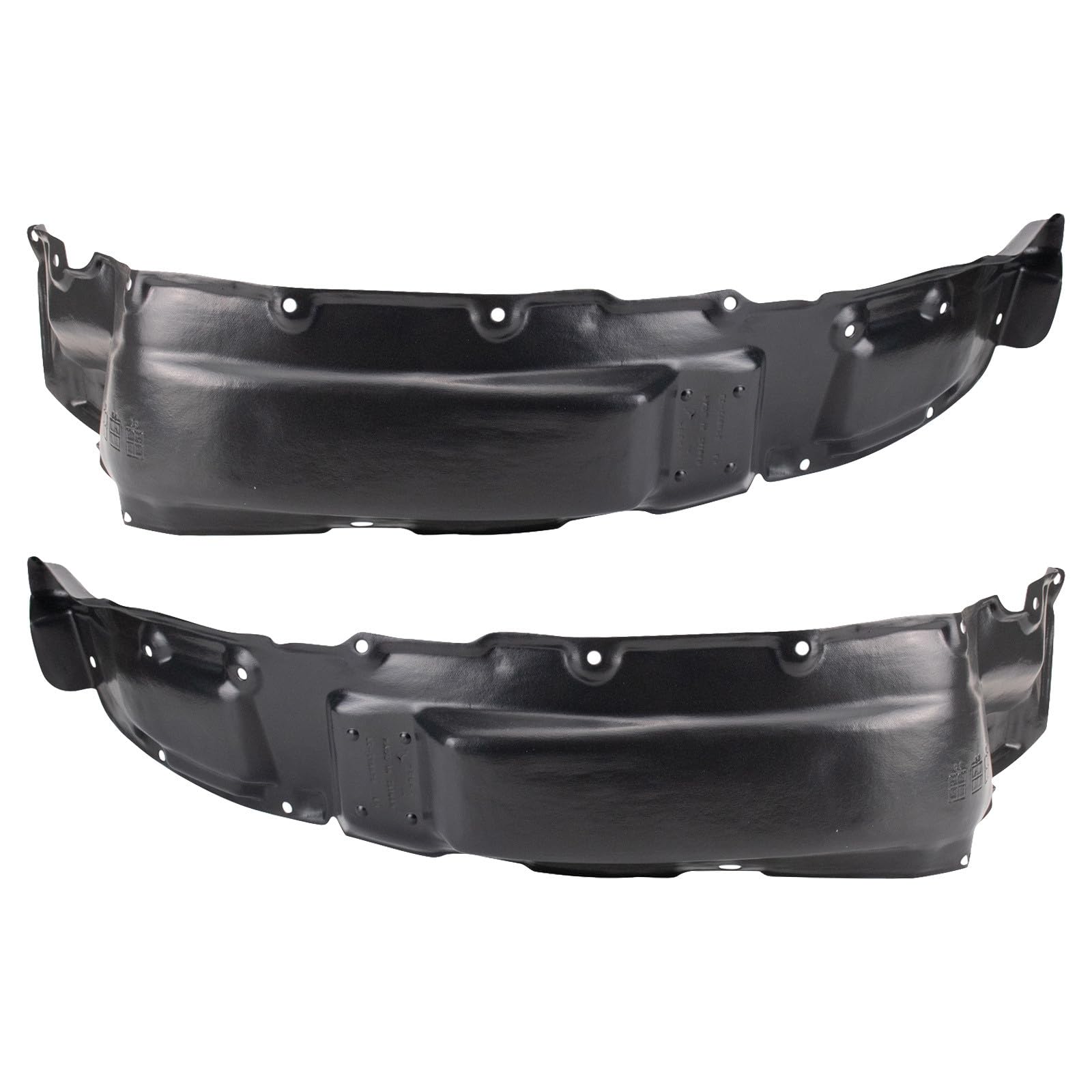 TRQ Front Inner Fender Liner Set | For 1998-2007 Toyota Land Cruiser TO1248114 TO1249114