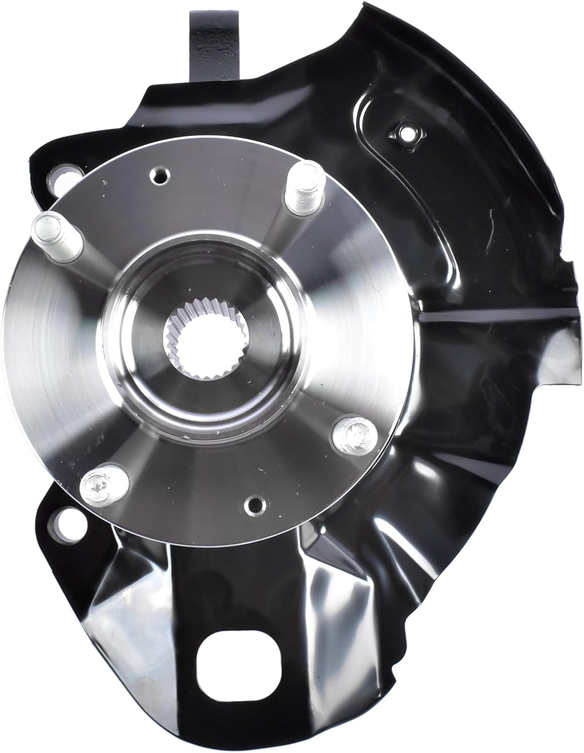 697-977 Front Left Driver Side Steering Knuckle Assembly Replacement for Hyundai Elantra 2001-2006 - 2.0L L4 - Gas- # 51715-2D110, 51755-2D010, 51750-2D000