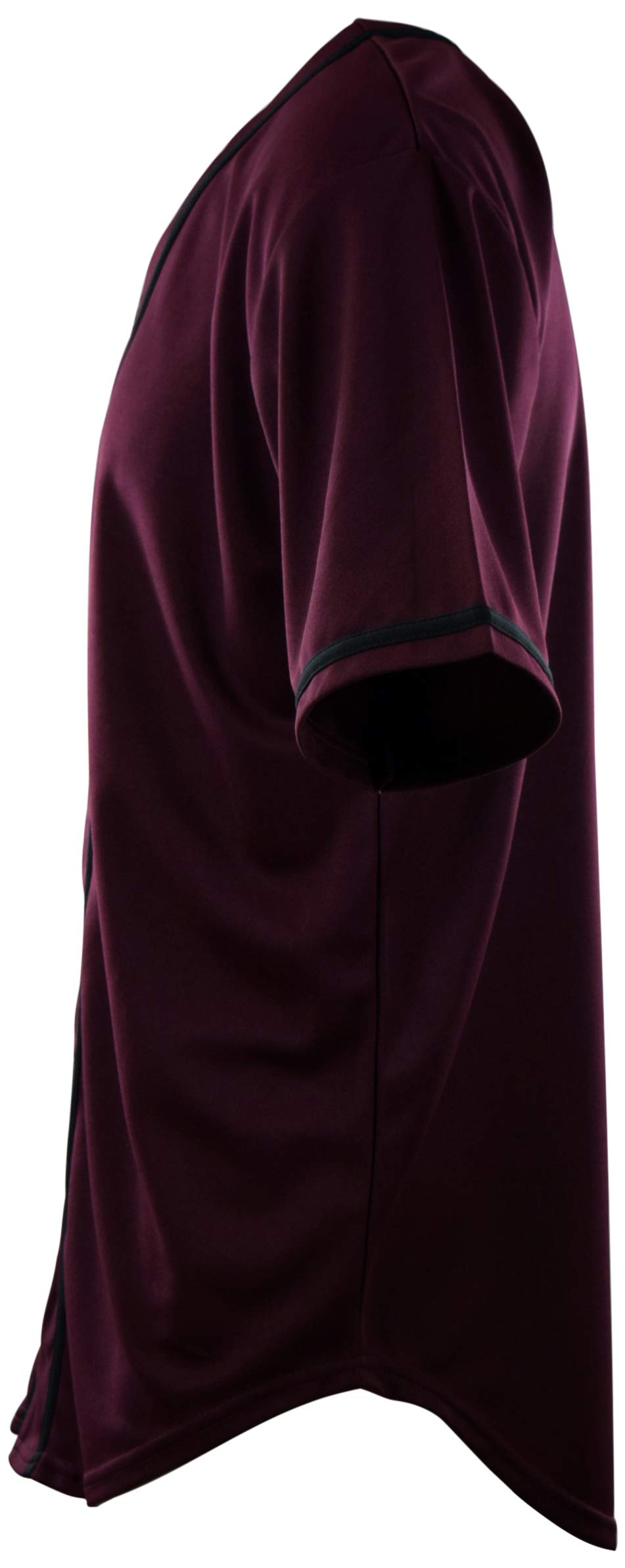 ChoiceApparel Einfarbige Baseball-Trikots für Herren