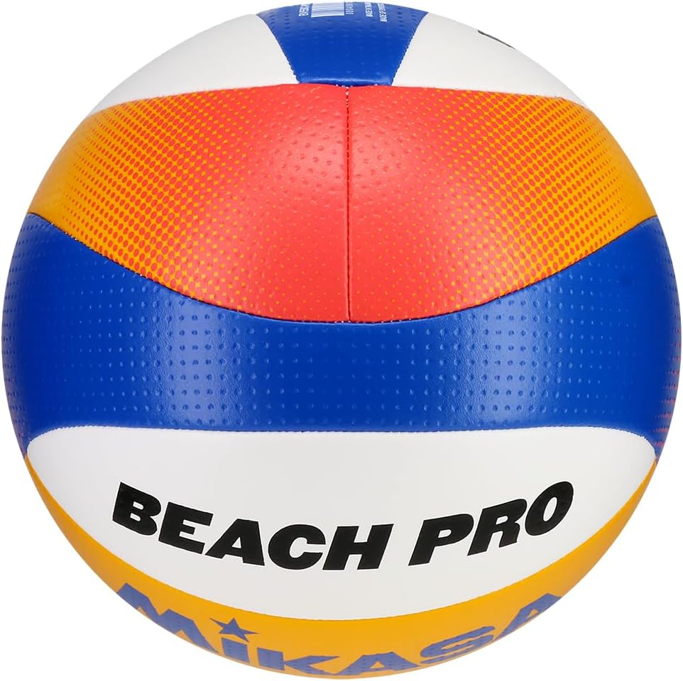 Mikasa Official Beach Volleyball BV550C-WYBR FIVB Approval (Size 5)