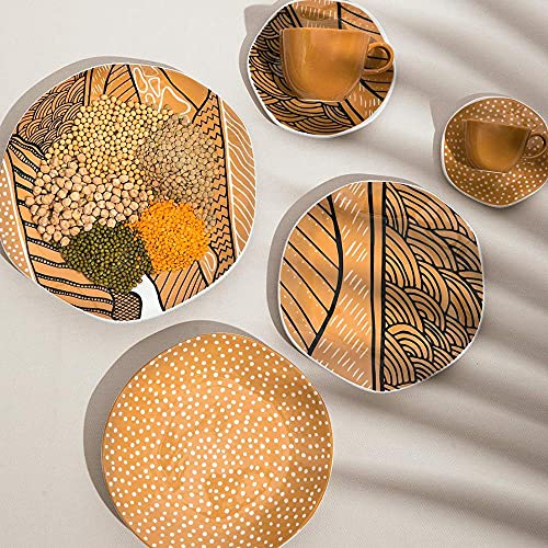 Pratos Fundo, 6 Peças, Oxford, Ryo Raizes