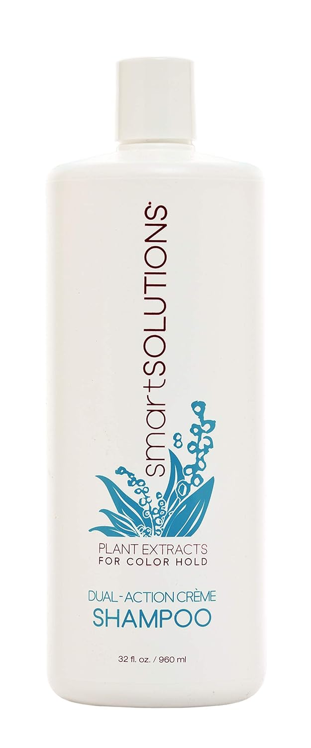 smartSOLUTIONS DualAction Creme Shampoo Sulfate, Paraben & Sodium Chloride Free