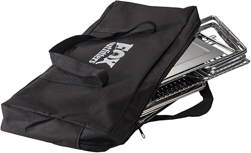 Miniatura 6 de Parrilla plegable del carbón de leña del acero inoxidable de Fox Outfitters, grande