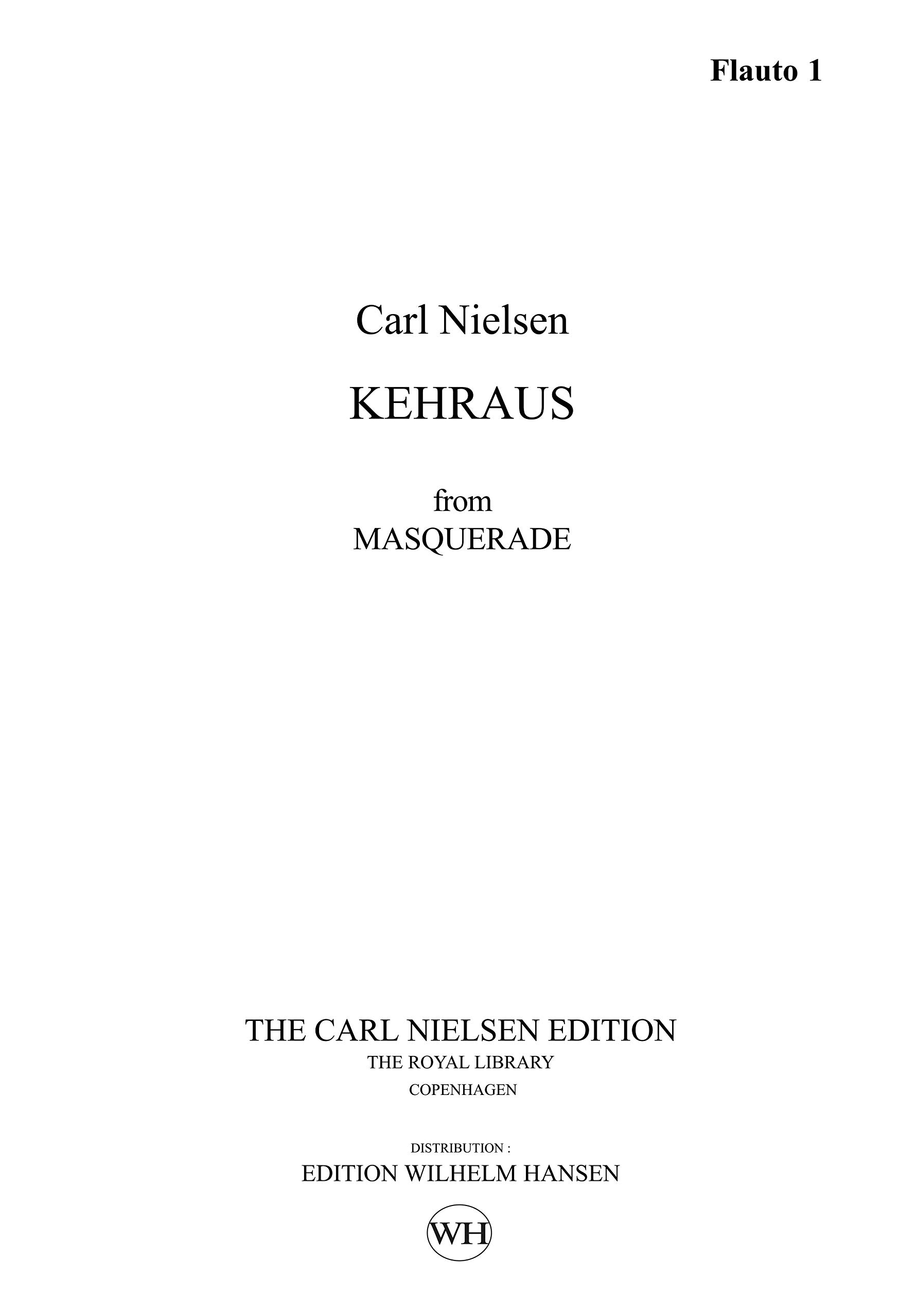 Carl Nielsen: Maskarade / Masquerade - Kehraus (Set of Parts)