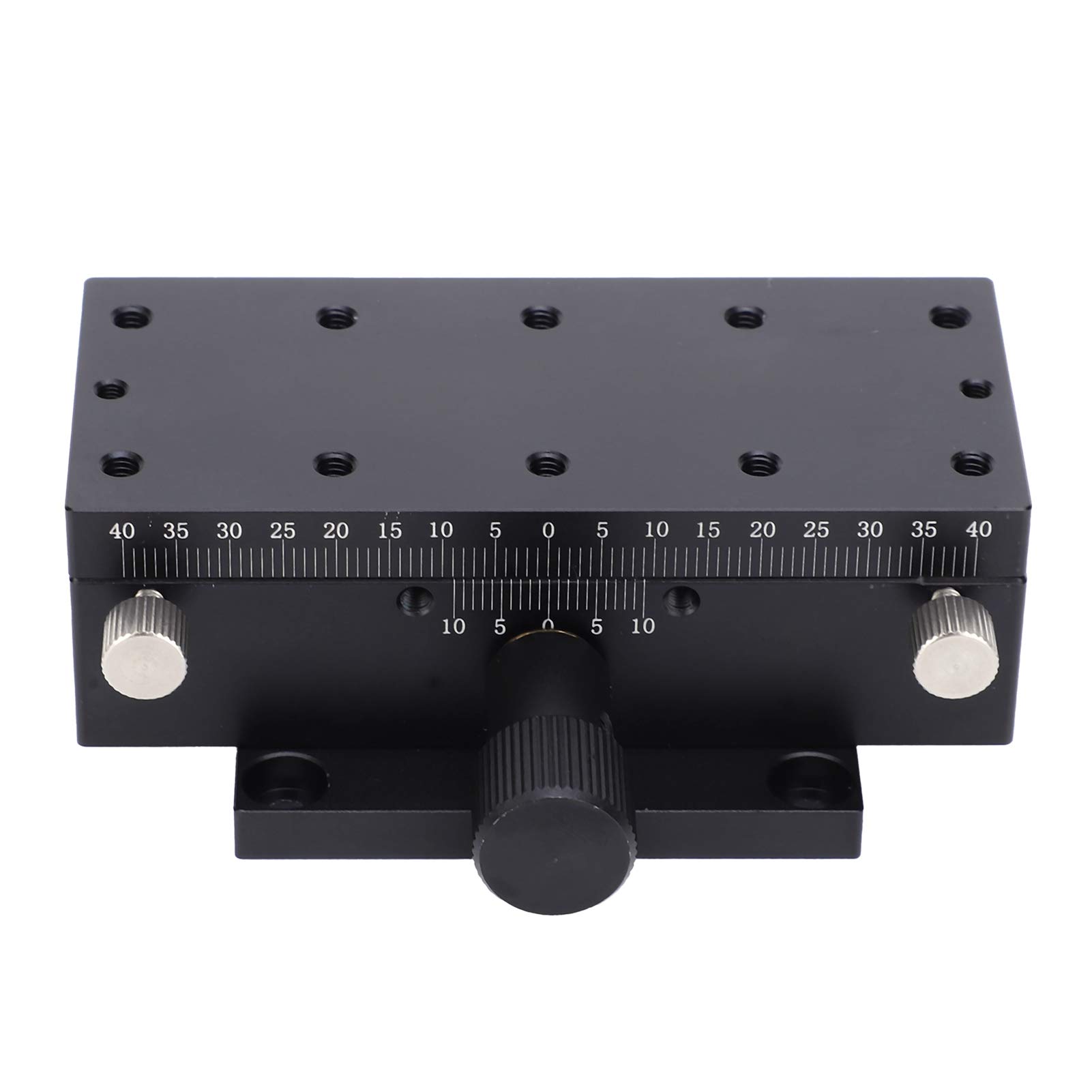 IGNVXMGKP X - Axis Linear Stage HB - A90 | 0.01mm Accuracy Manual Sliding Table | Dovetail Groove Platform for CNC/Microscopy/Lab Equipment | Aluminum Alloy 90x40mm
