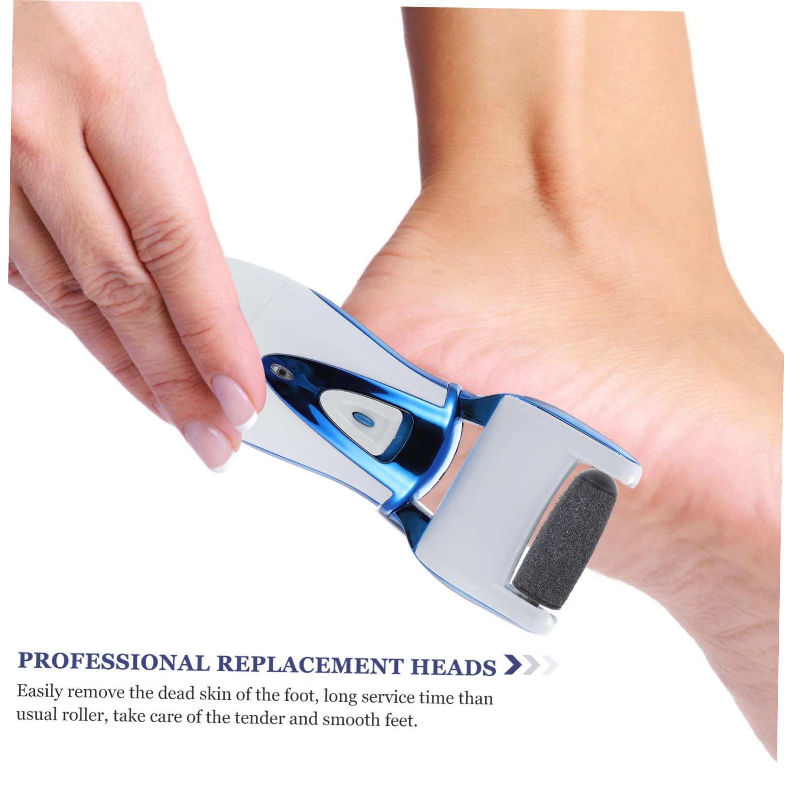 8 sztuk Szlifierka do stóp Wymienna głowica Pedicure Pilnik Peeling do stóp Skrobak Przyrząd do usuwania twardej skóry Narzędzia do pedicure Narzędzia elektroniczne Akcesoria elektroniczne Akcesoria