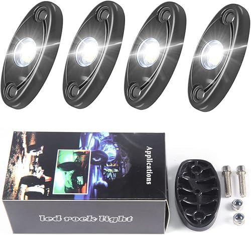 Miniatura 3 de 120Pods - Luces LED blancas de neón para coche, camión, ATV, SUV, luz brillante debajo del cuerpo, iluminación de guardabarros