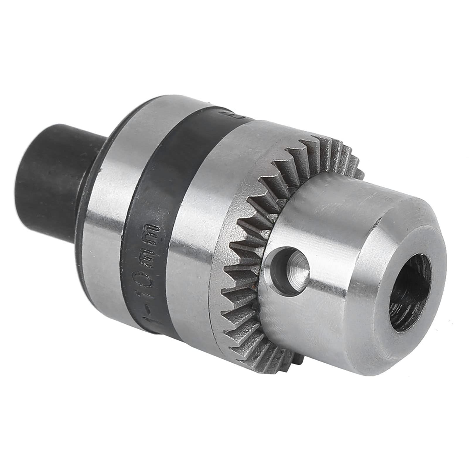 Mandrino per Trapano Elettrico Mini, Foro di Fissaggio da 8 mm, mandrino per Trapano a 3 Griffe con Chiave a Clip, per rettificatrice da Tavolo e Trapano, Foratura, rettifica, lucidatura