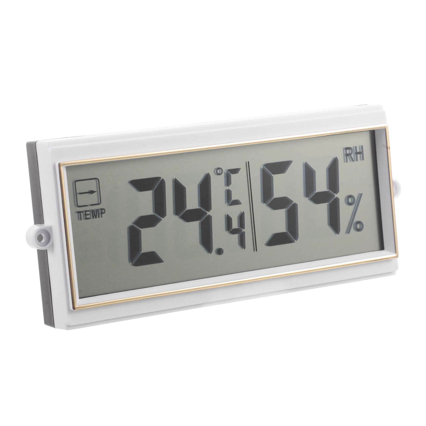 SUPVOX Digital Hygrometer Indoor Thermometer with LCD Display Accurate Temperature and Humidity Monitor for Home Office Stylish Wall Mount Design for Versatile Use
